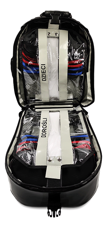 Professioneller Intubationsrucksack